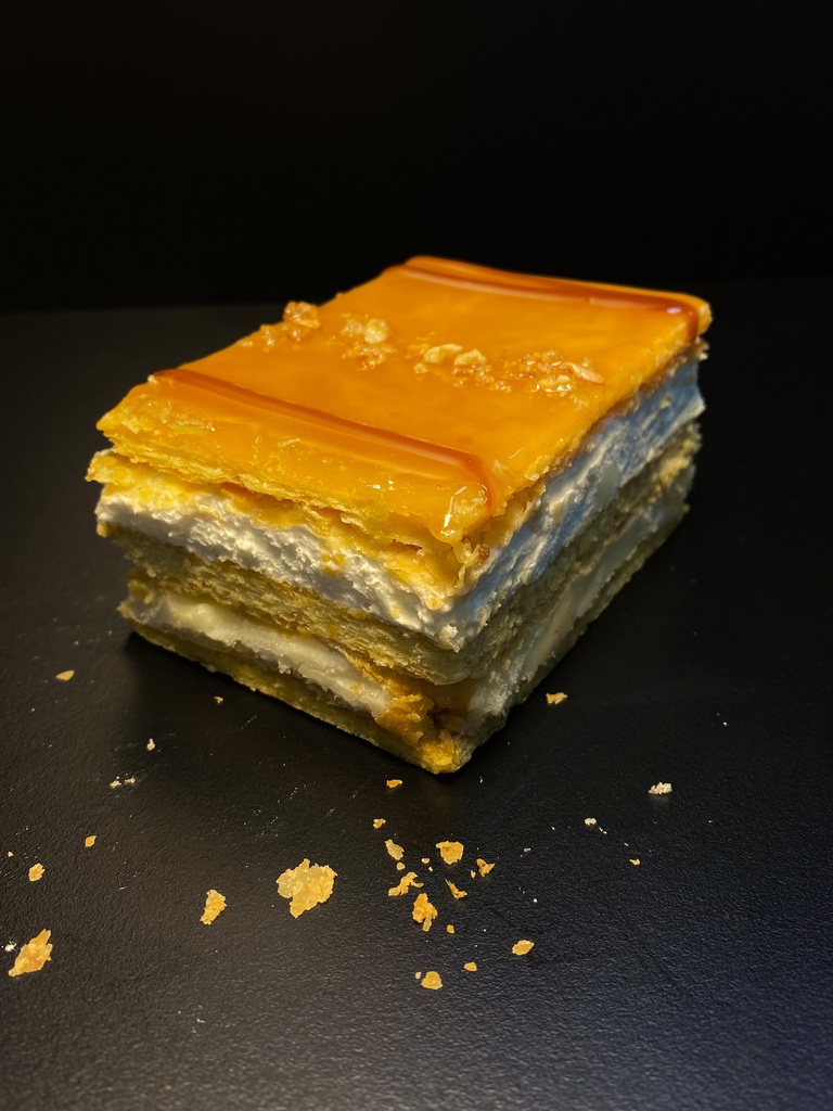 Pastel Milhojas Crema-Nata