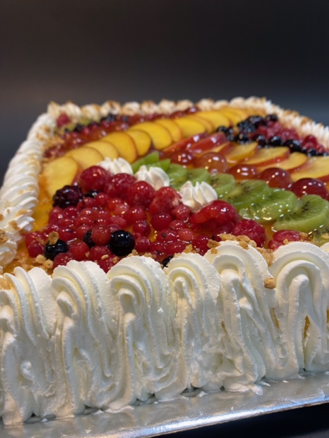 Tarta Charlota Frutas Pequeña.