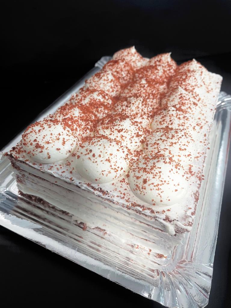 Tarta Red Velvet Familiar.