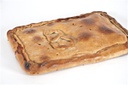 Empanada pequeña de Bacalao con Pasas Hoj.